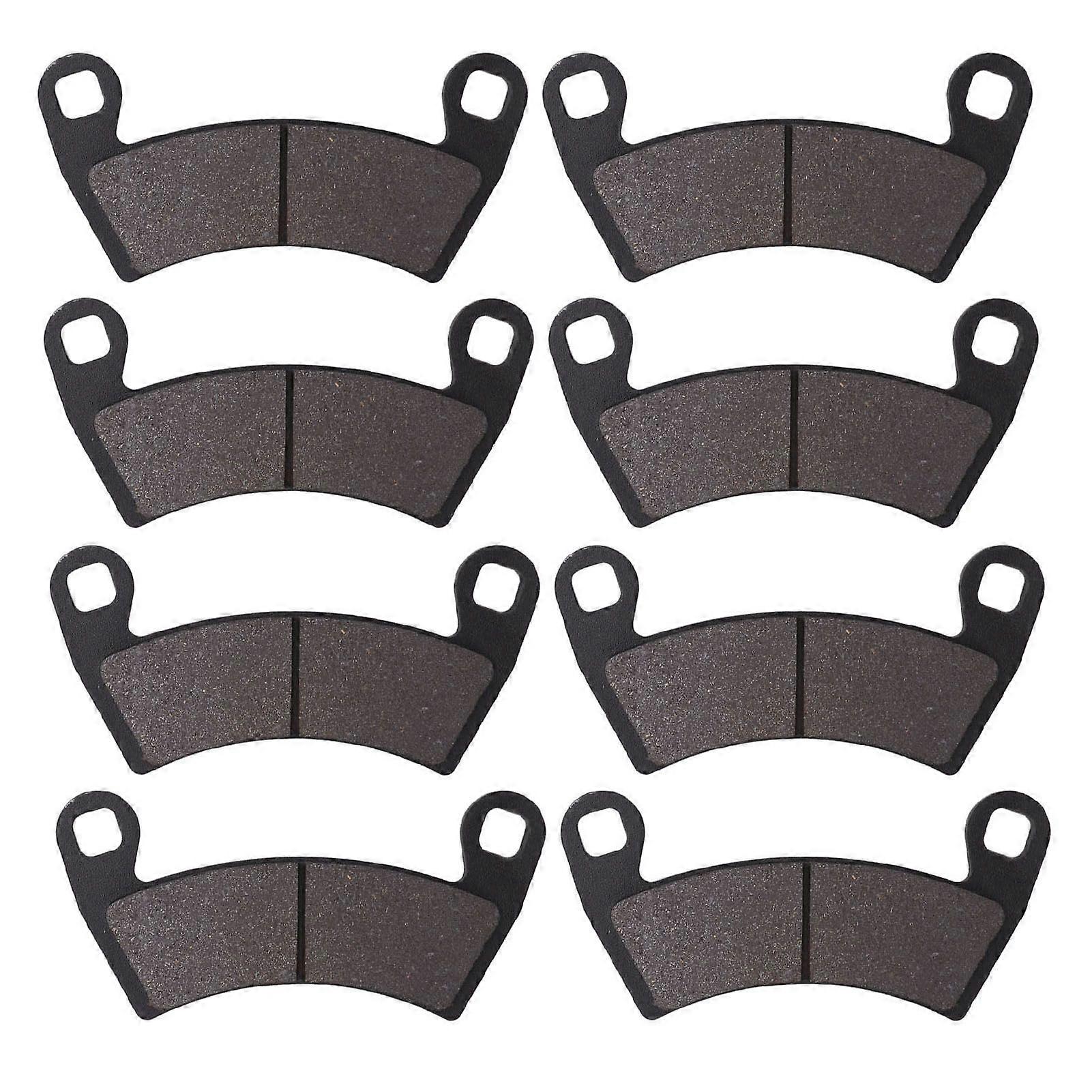 8Pcs Brake Pad Set 2203747 Metal Front and Rear Brake Pads Replacement for Polaris RZR XP 1000 2014 to 2020