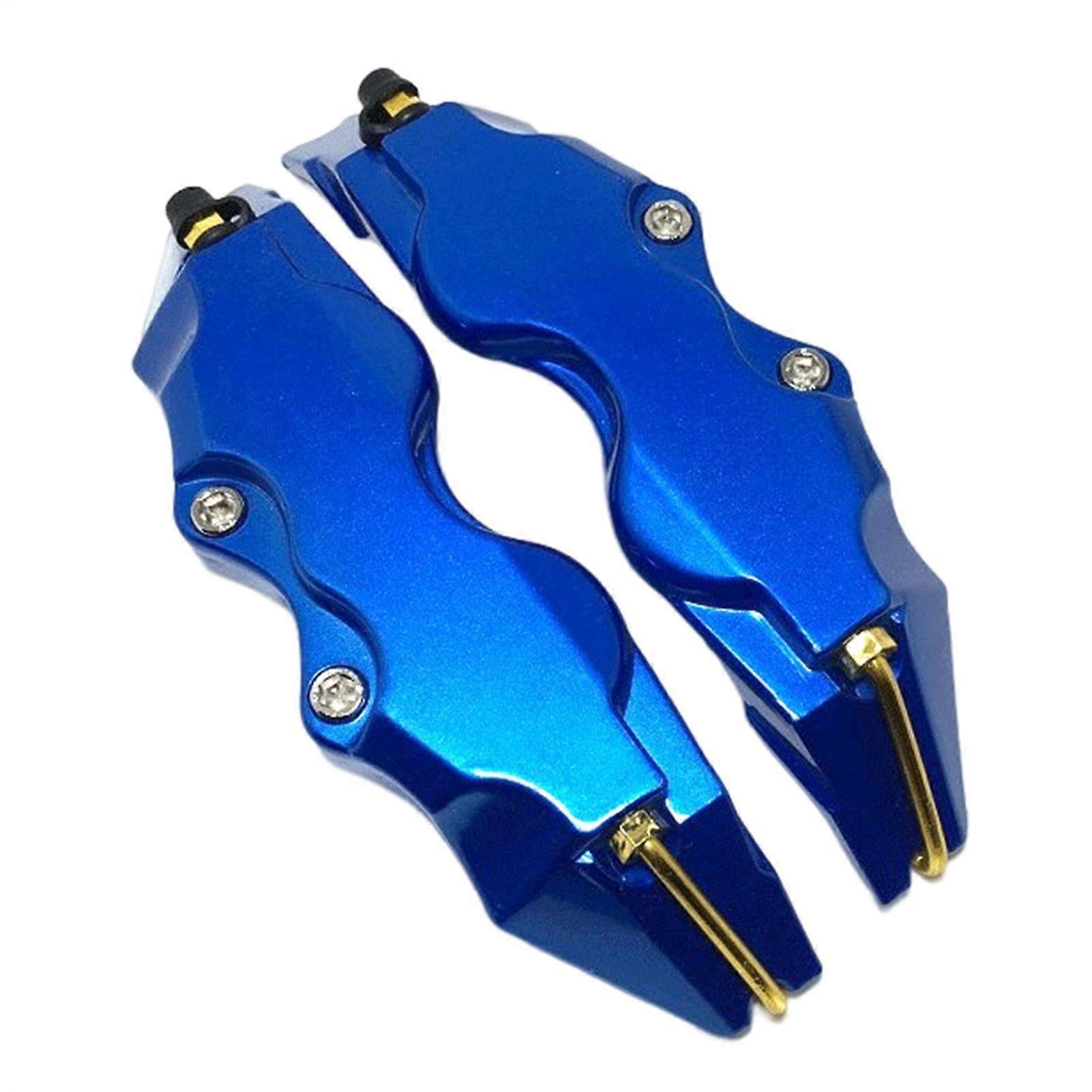 Car Brake Cover Wheel Hub Cover Calliper Cover Set Portable Decorative Protector Blue For Modification Tool F