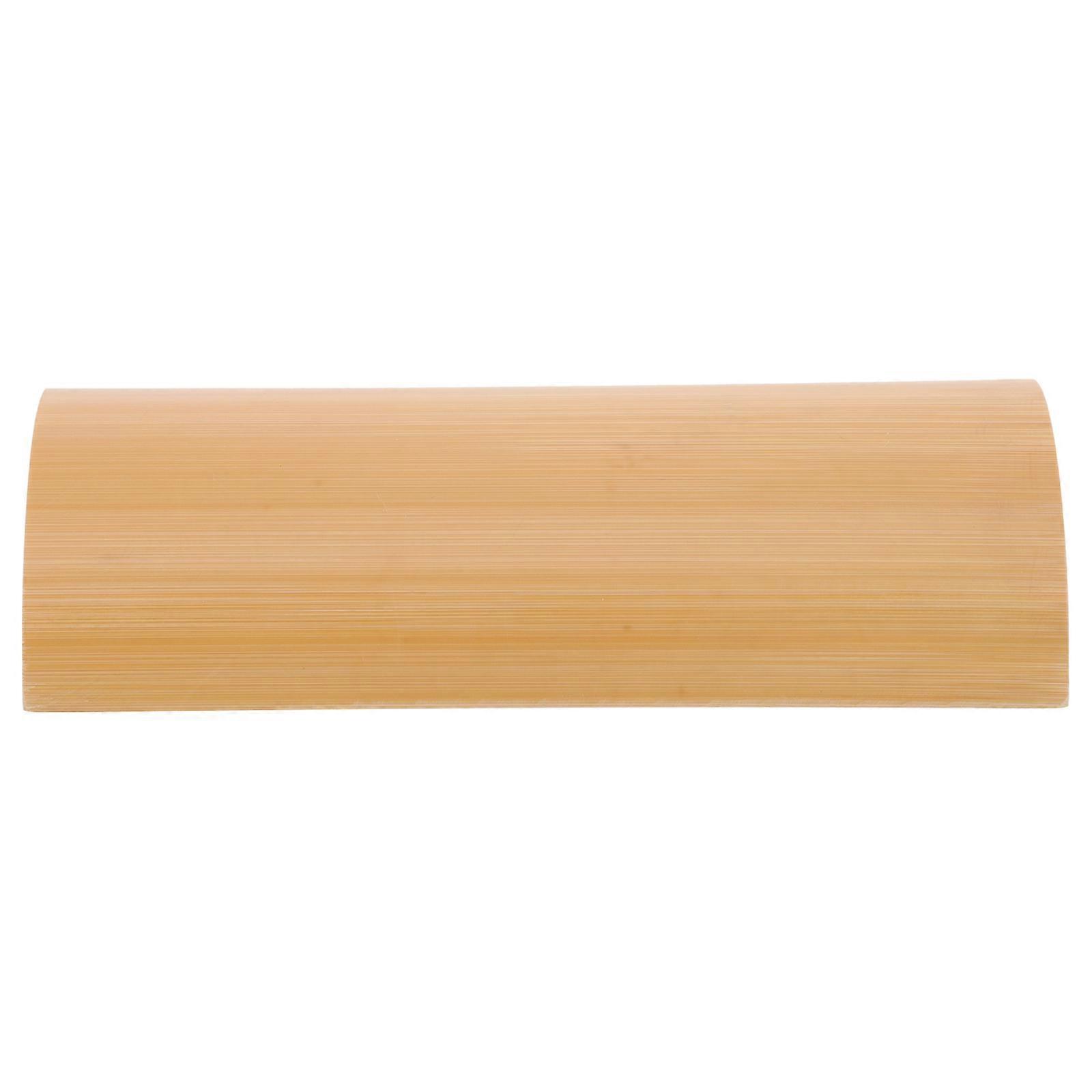 Polished Bamboo Material Board for DIY Carving with 4Pcs Pieces