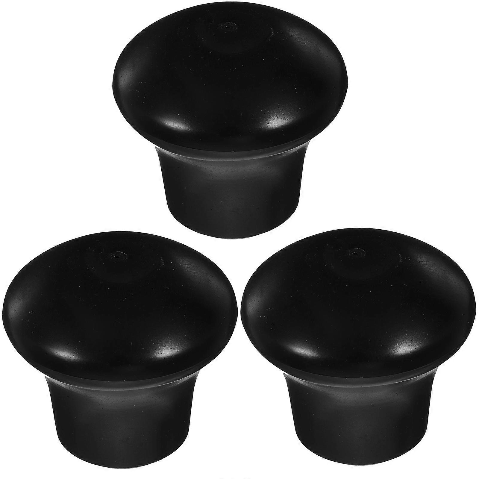 Drum Rack Pads Rubber Feet for Drum Stand Accessories 3Pcs Set