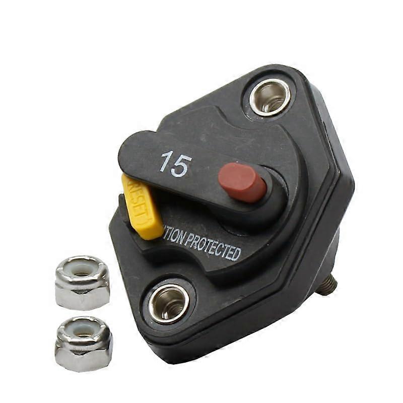 Circuit Breaker 12V32V DC Waterproof 10A60A Inverter Compatible Blow Reset Fuse Switch