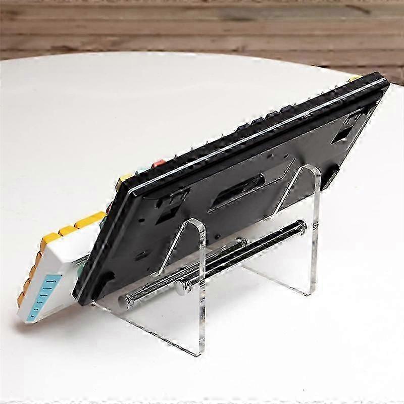 2025 1-Tier Acrylic Keyboard Display Stand Clear Mechanical Keyboard Holder Storage Stands for Tablet Pic