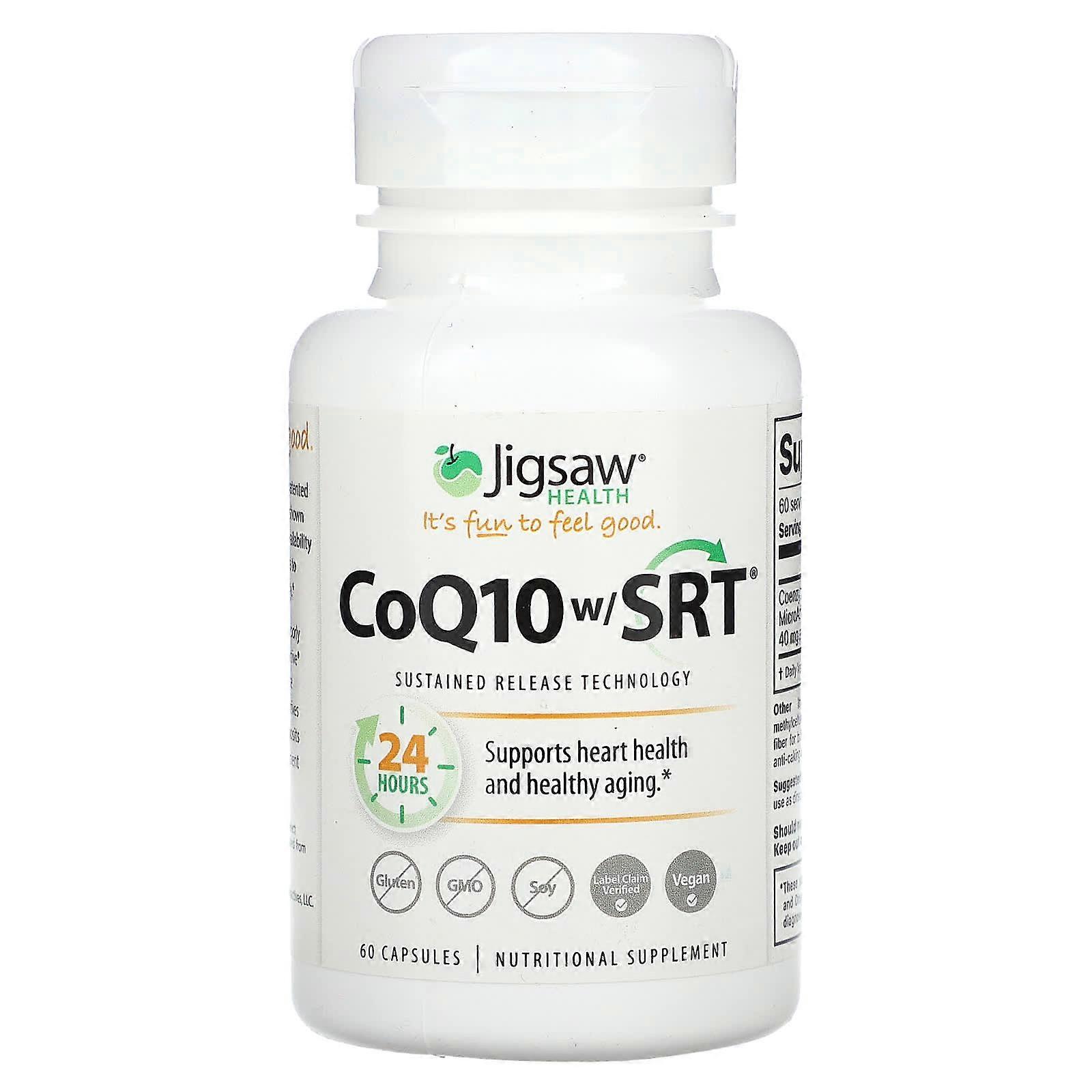 CoQ10 w/ SRT, 60 Capsules
