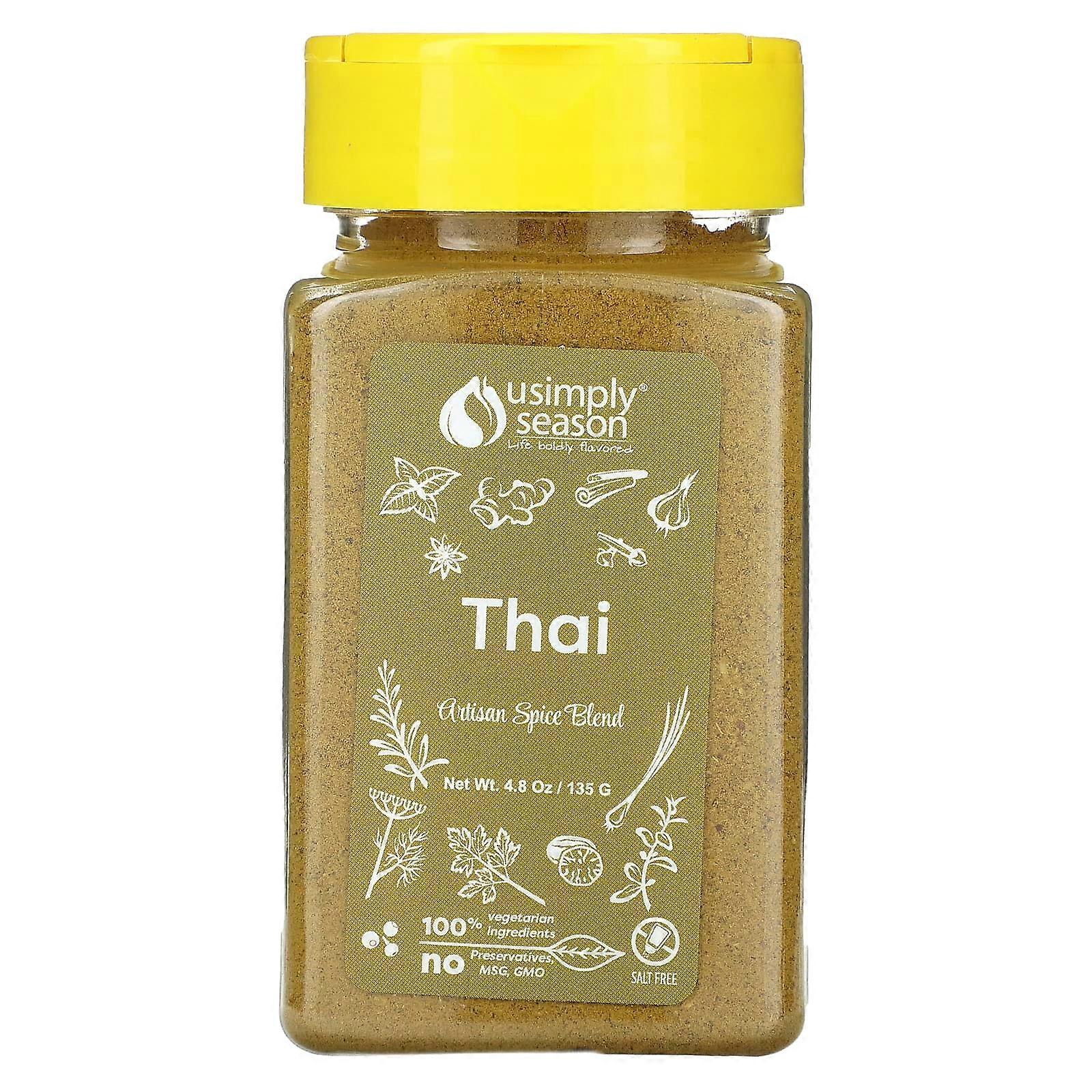 Artisan Spice Blend, Thai, 4.8 oz (135 g)