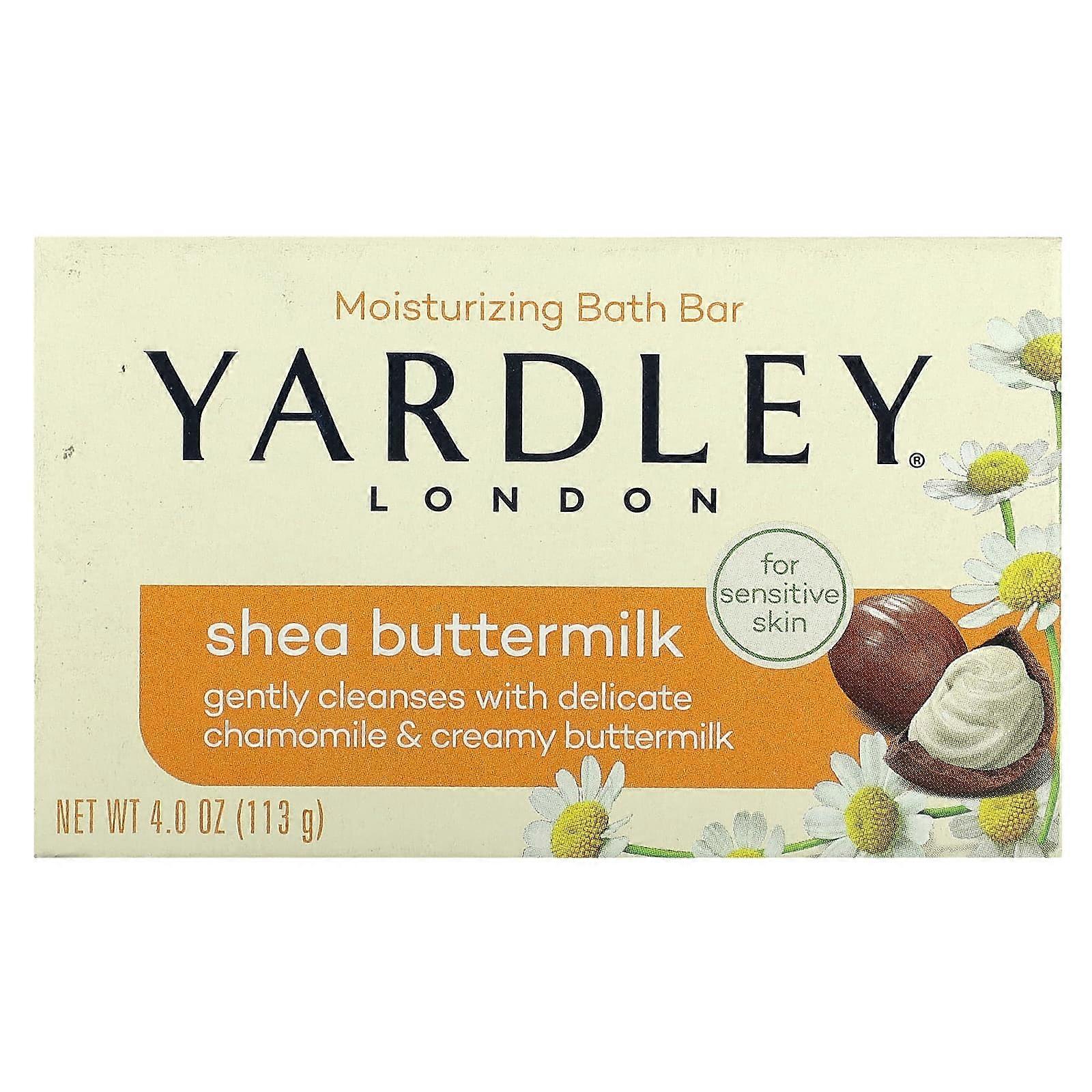 Moisturizing Bath Bar, Shea Buttermilk, 4 oz (113 g)