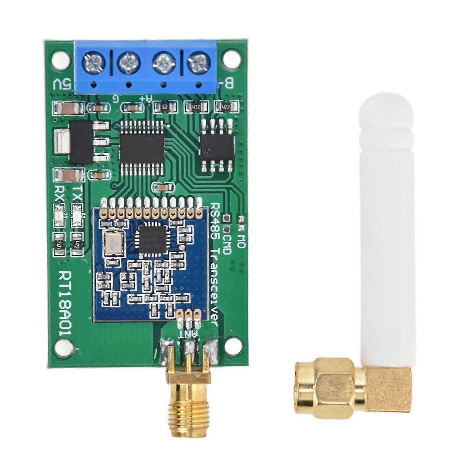 RS485 Wireless Repeater UHF FR Module Board - Master Slave Network Transceiver RT18A01868MHz