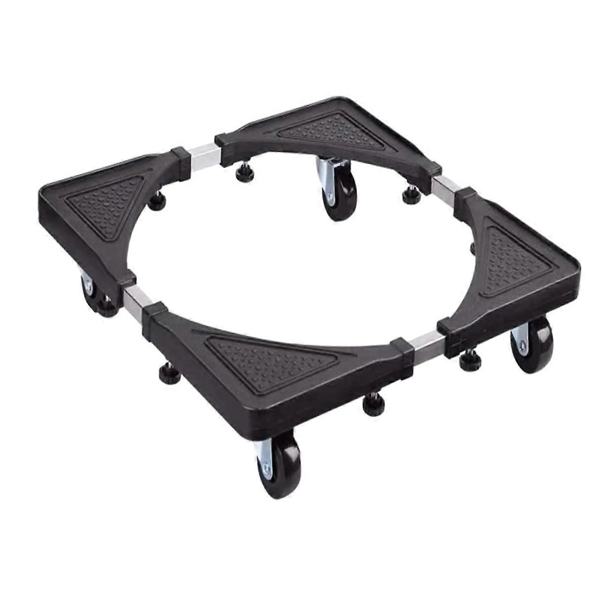 Multifunctional Adjustable Appliance Base Stand With Wheels For Washing Machines And Refrigerators Noise Reduction Non Slip Skid