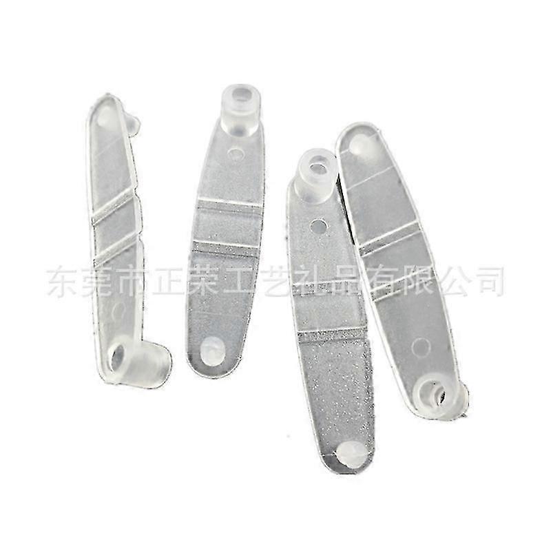 100Pcs Plastic Keychian Clips Plastic Foldable Clips Folding Clip Plastic Folding Clip Plastic Clip