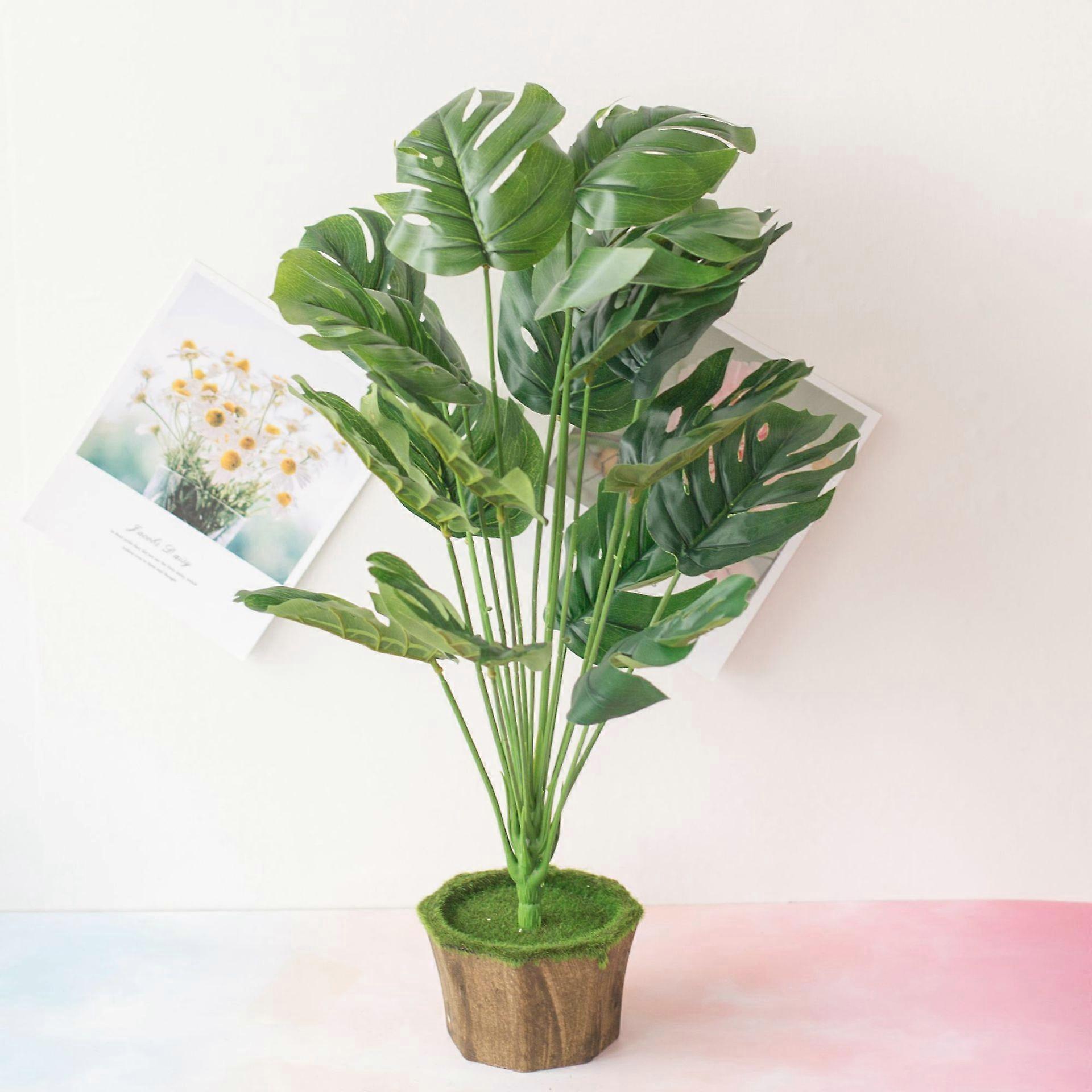 Mini artificial Monstera with pot 50 cm high