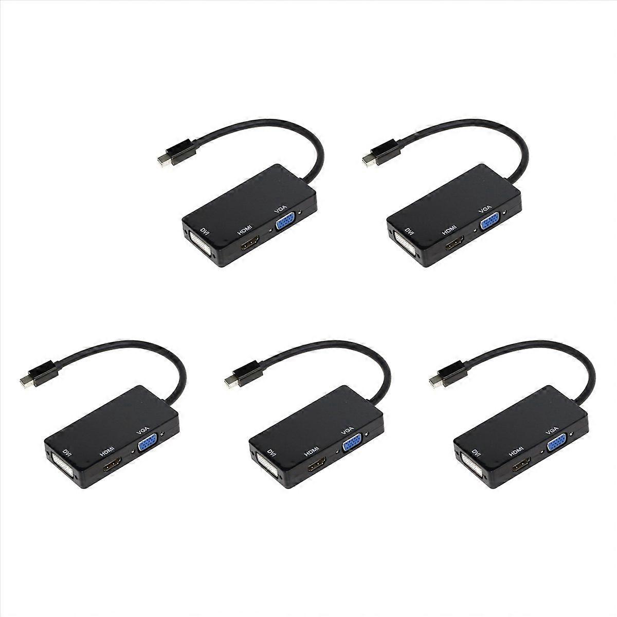 Mini Display Port for to VGA DVI Adapter