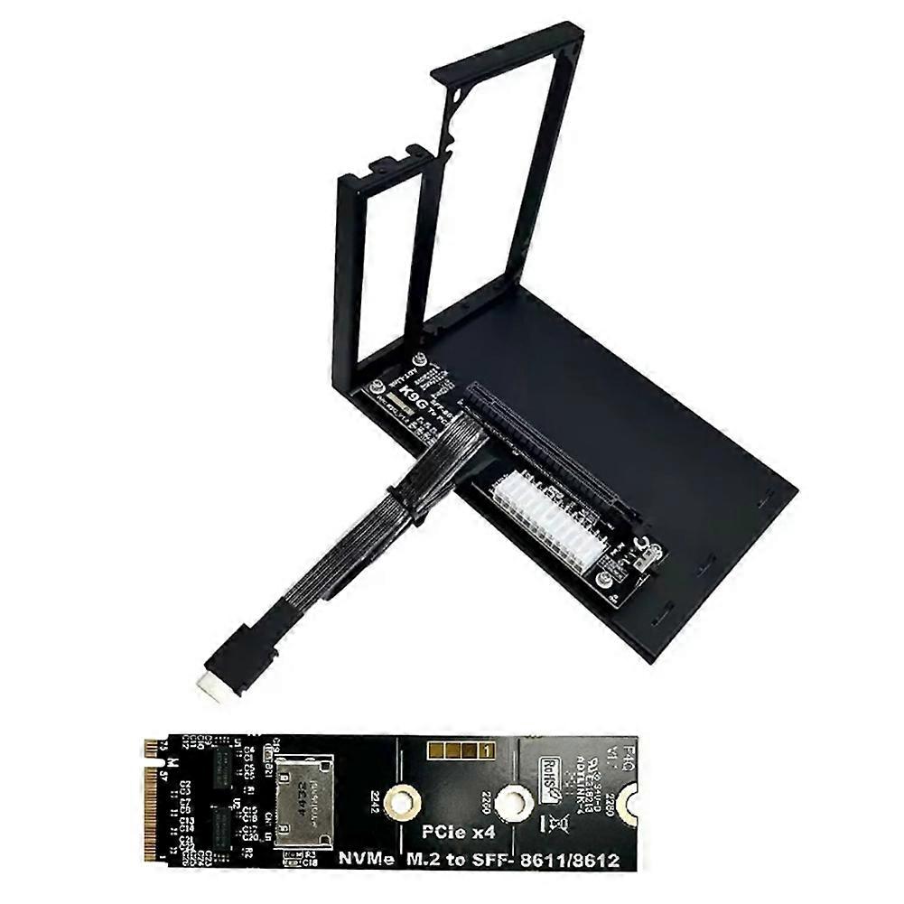 ADT-LINK PCIE 5.0 X4 to OCuLink SFF-8611 M.2 External Graphic Dock 128 Gbps M.2 External Interface EGPU Adapter B