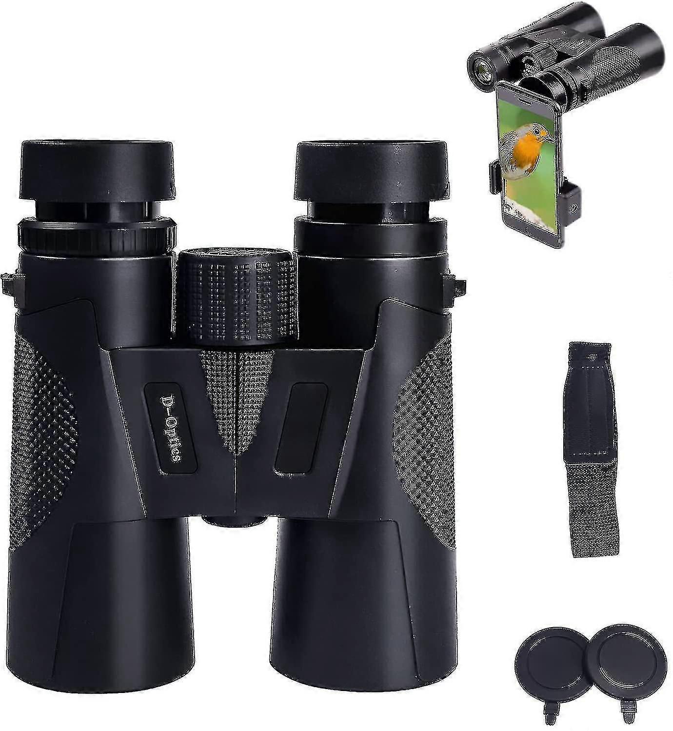 12x42 Binoculars, Lightweight Birding Binoculars