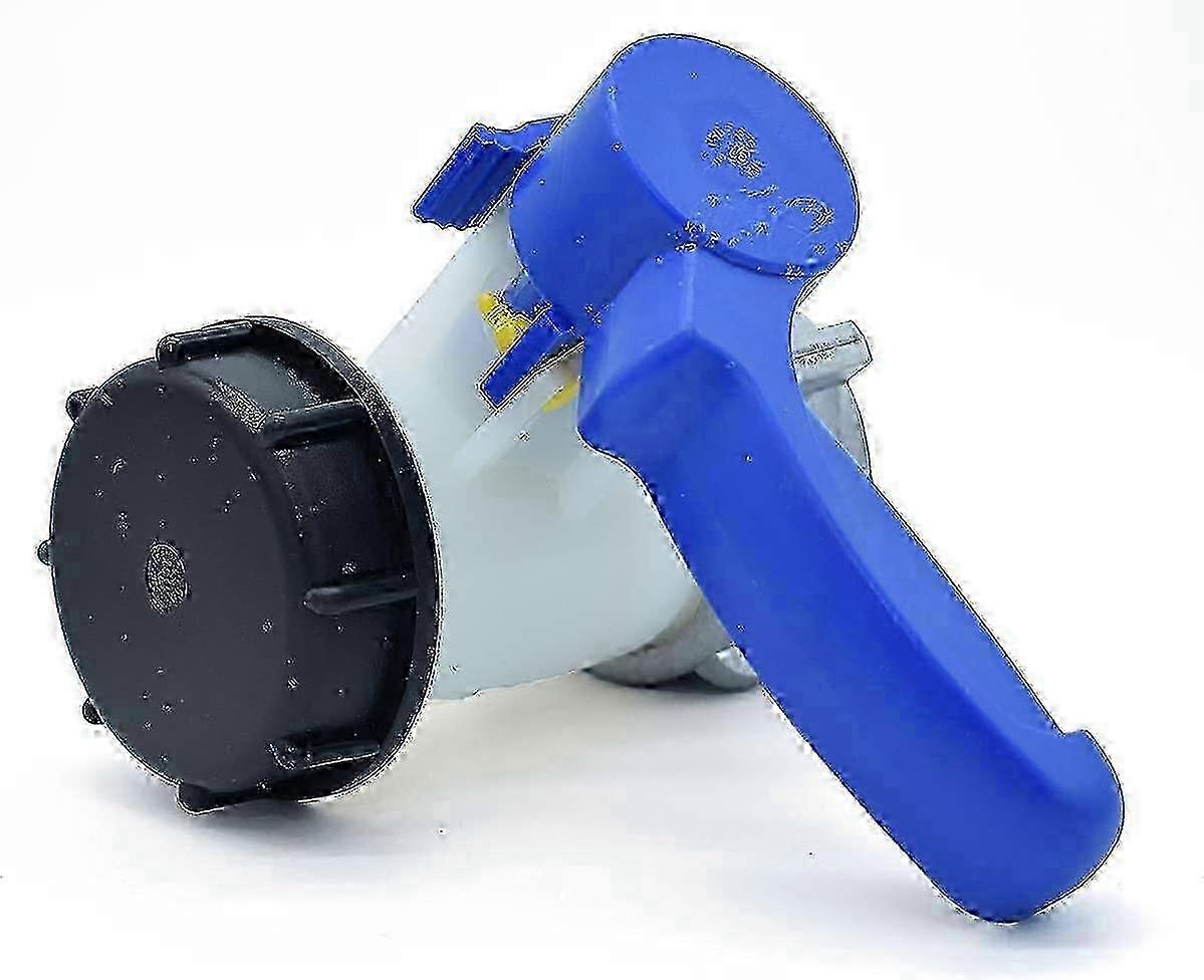 1000リットルIBCタンク用フローティングナットS60x6付きアルミニウムバタフライバルブ - 高品質の製品