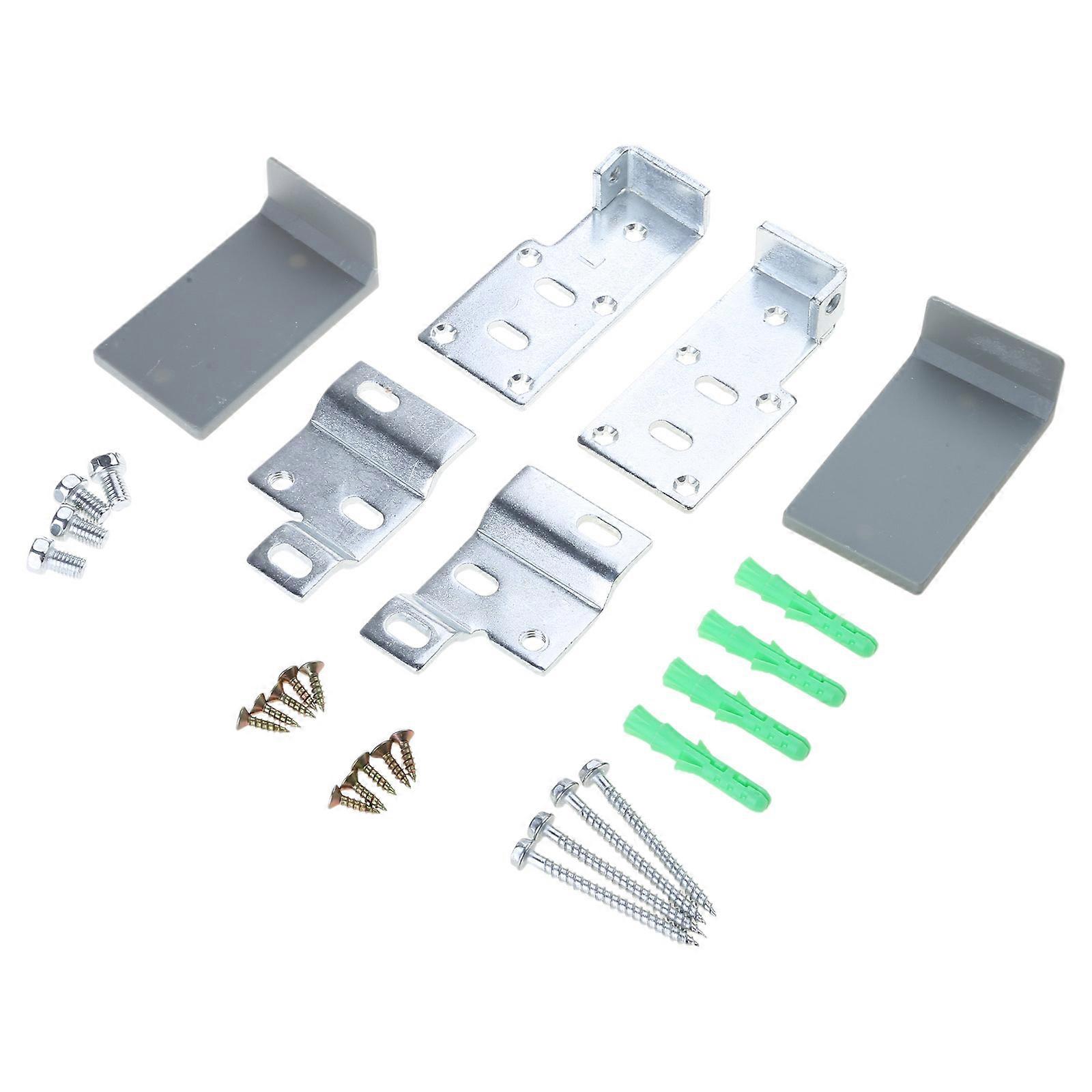 Cabinet Hanging Hardwar Strong Support Cabinet Shelf Brackets Secure & Stable Shelf Brace Corrosion Resistant for Home Multicolor