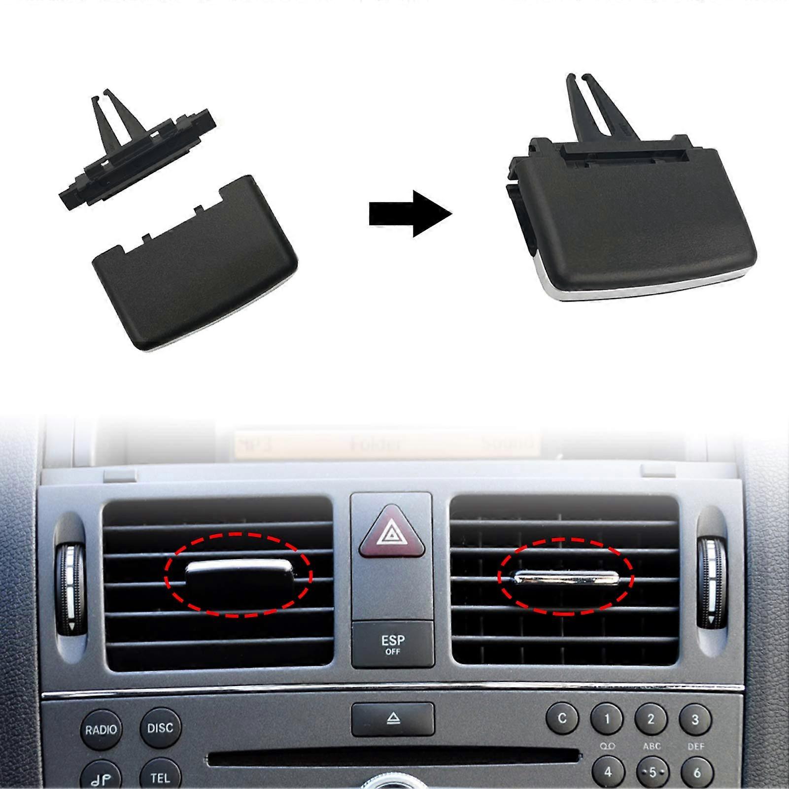 Front Air Vent Clip Tabs  Kit for W204 C300 C350 20082011 X204 GLK 350 4MATIC 20102012 Front Row