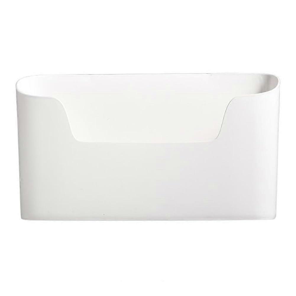 Kitchen Wall Mounted Storage Rack With Drawer Shelf PP Plastic Cabinet Door Organizer For Bathroom Or Under Sink