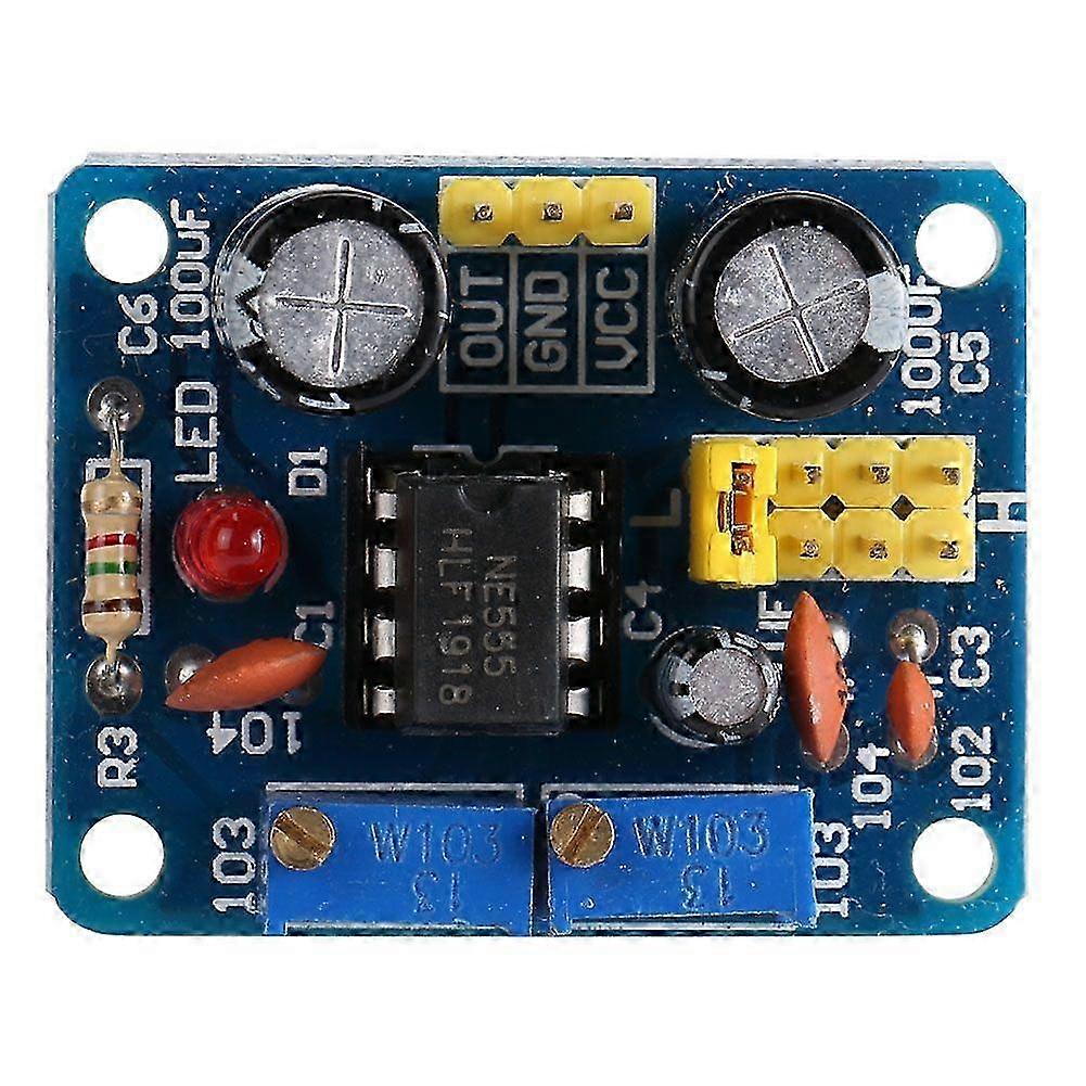 NE555 Pulse Frequency Generator Adjustable Duty Cycle Signal Generator Board Module