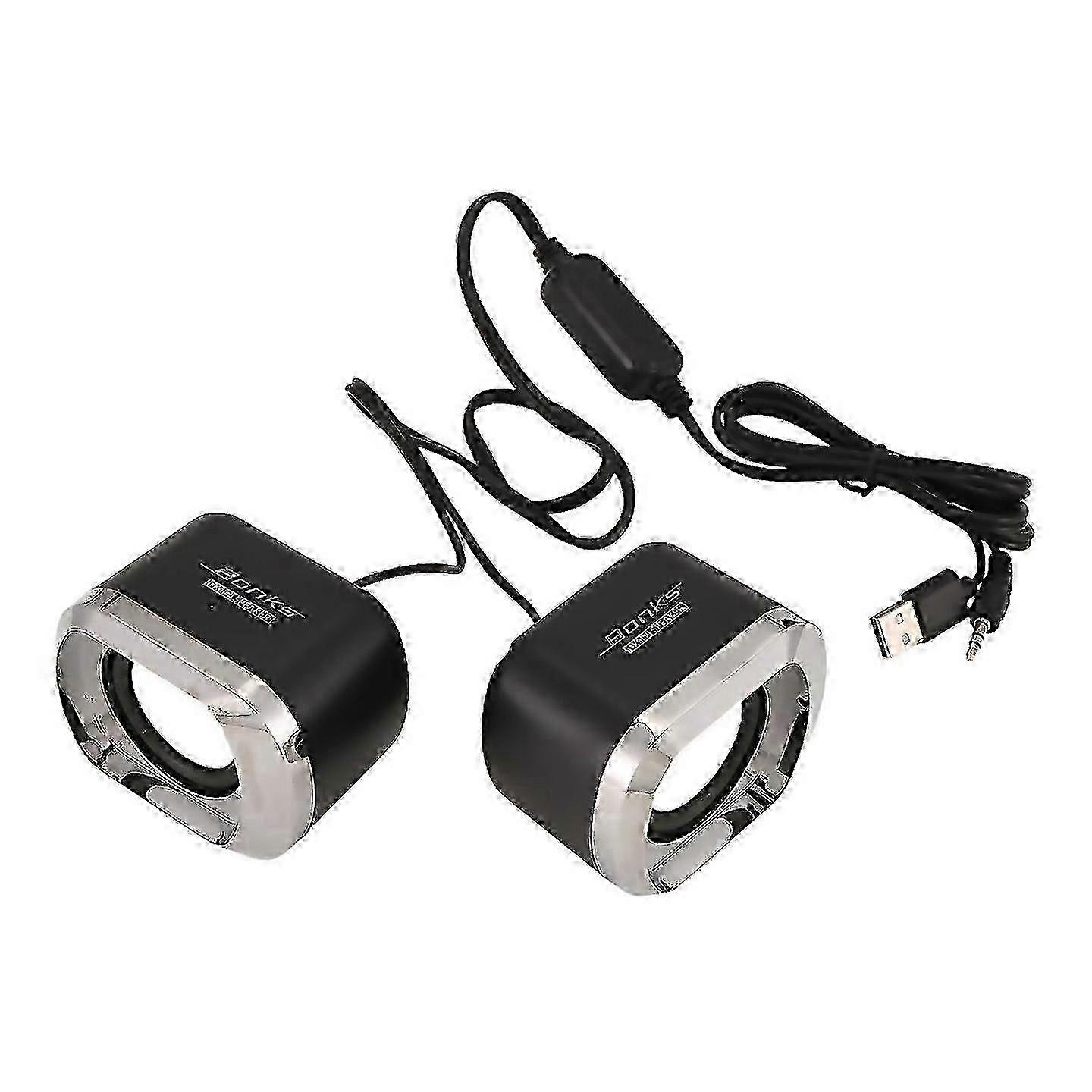 For Usb 20 Notebook Speakers Wired Stereo Mini Computer Speaker For Desktop Laptop Notebook