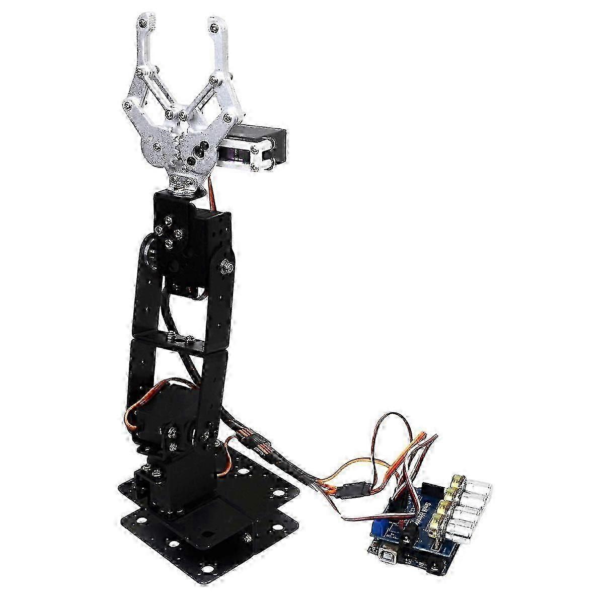 Snam5300 4dof Assembled Metal Four Free Robotic Arm Diy Toy Robot For Kit
