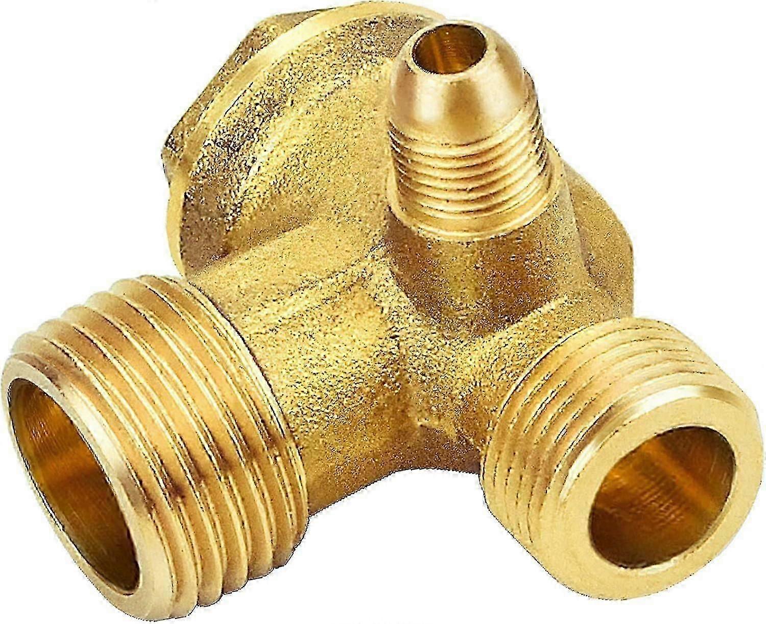 Check Valve Compressor Check Valves Air Compressor Check Valve 3 Port Brass Male Threaded Thread Interface Diameter 20/16/10MM