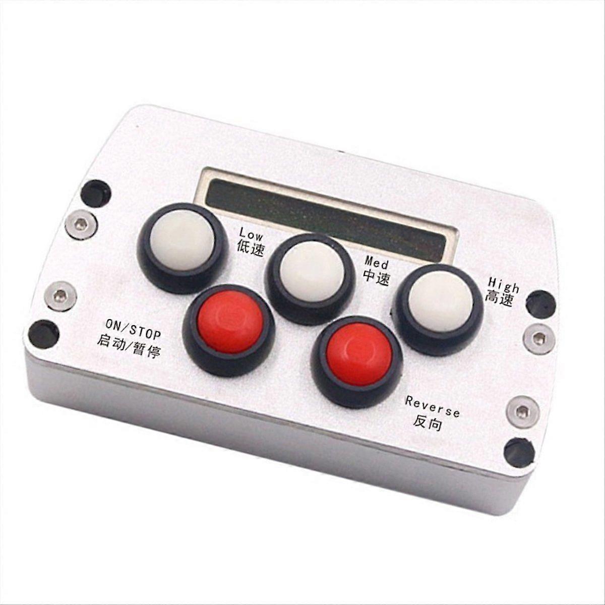 Brushless Motor PWM Speed Control Box CNC Metal Waterproof Three Speed with Reverse Remote Control