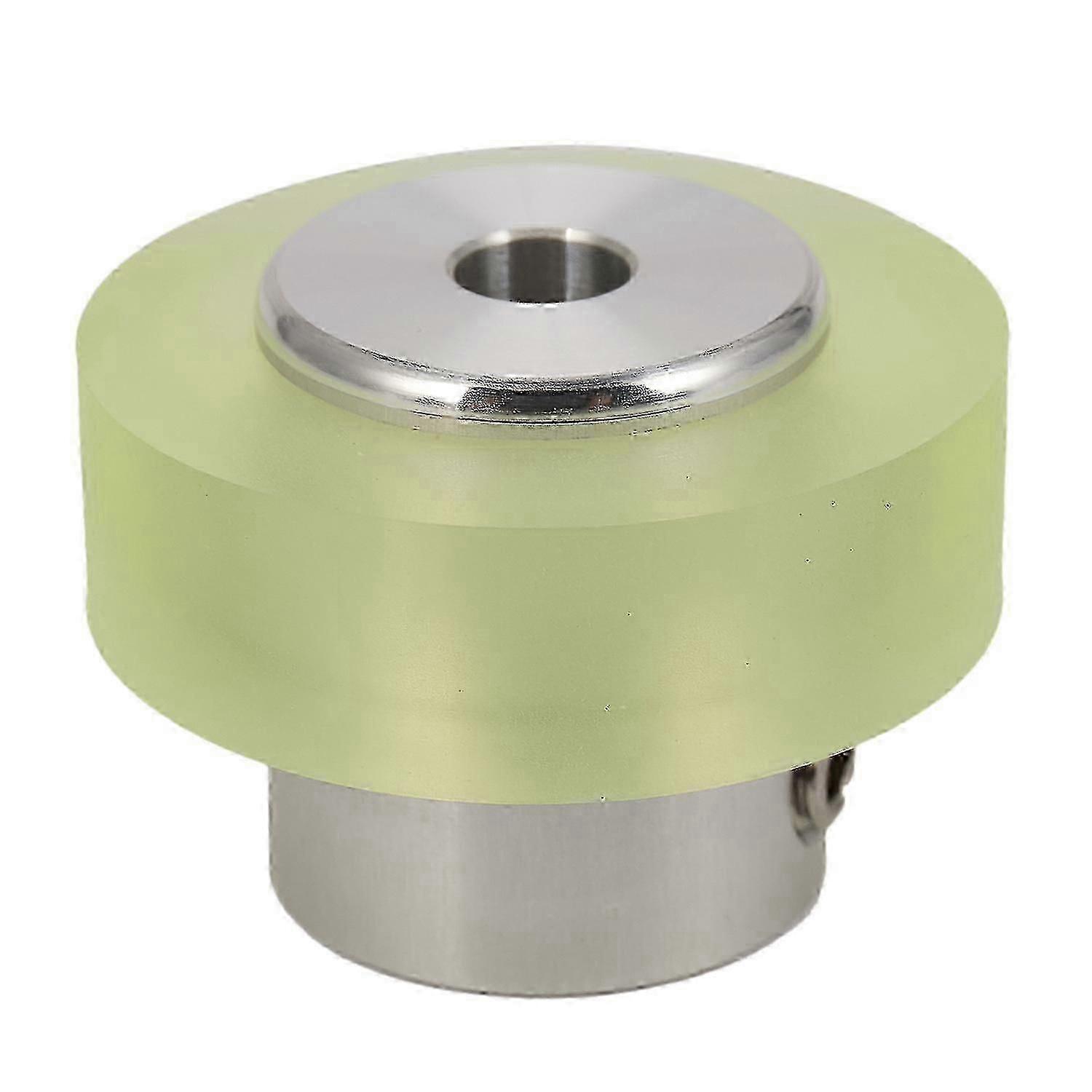 100mm Aluminum Polyurethane Measuring Wheel for Industrial Rotary Encoder Measurement & Positioning