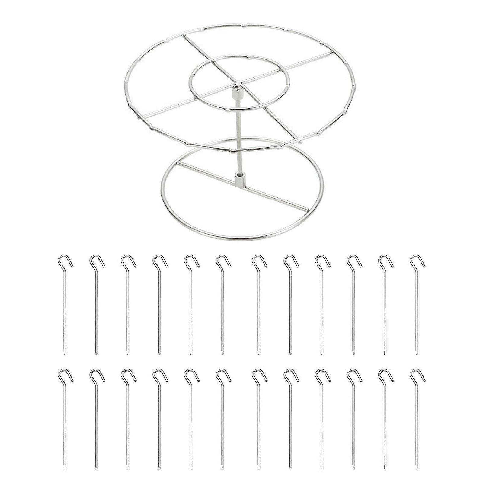 Strong Rustless Air Cooker Barbecue Rack Heat Distribution Structure For Home Cooking And Healthy Meals Multicolor