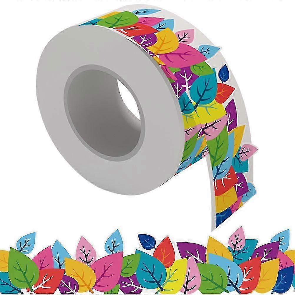 1 Roll of Decorative Bulletin Board Border Sticker Bulletin Border Sticker Adorable Blackboard Border Trim