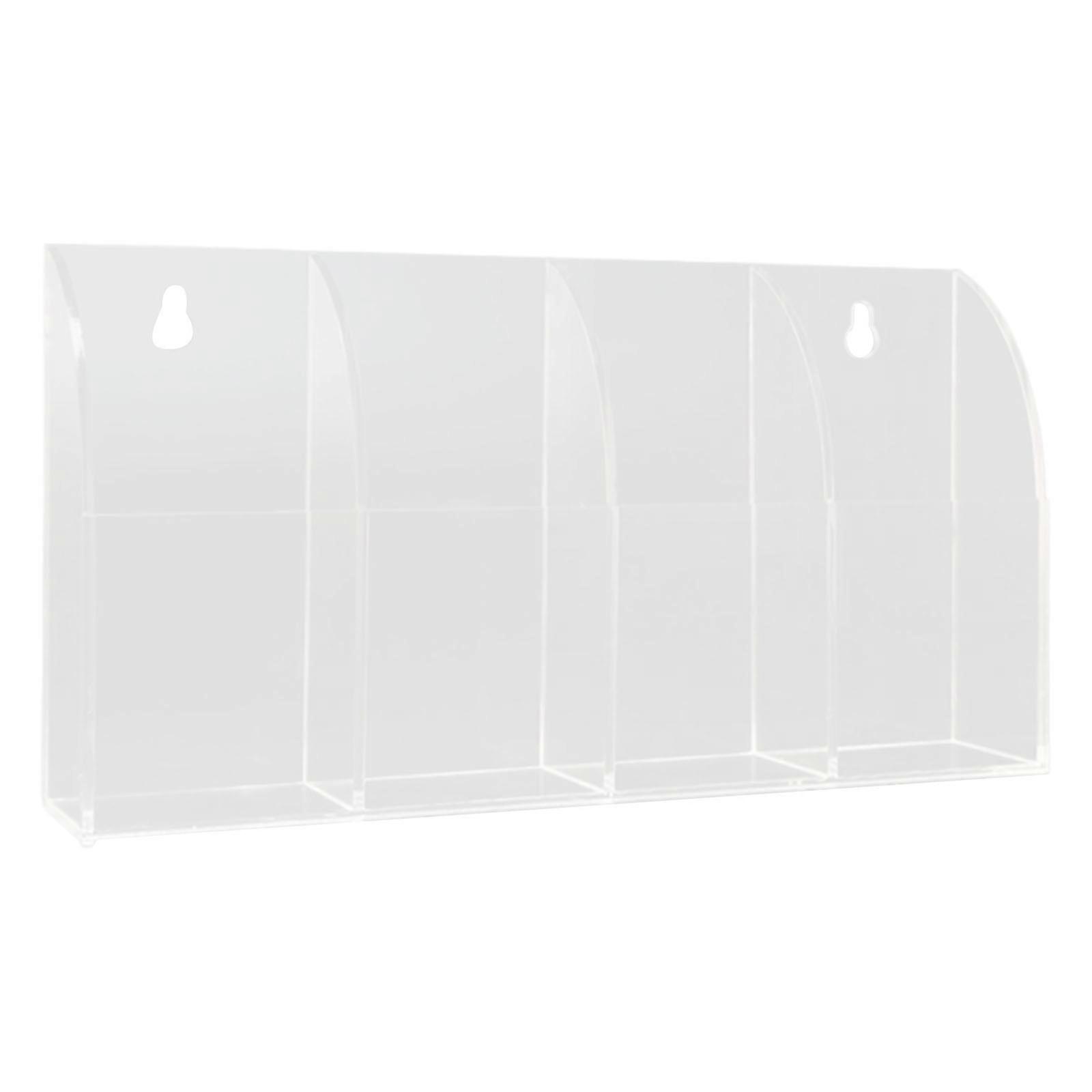 Multifunction Plastic Remote Holder For Multiple Electronics Clutter Easy Living Room Storage With Quick Setups Multicolor