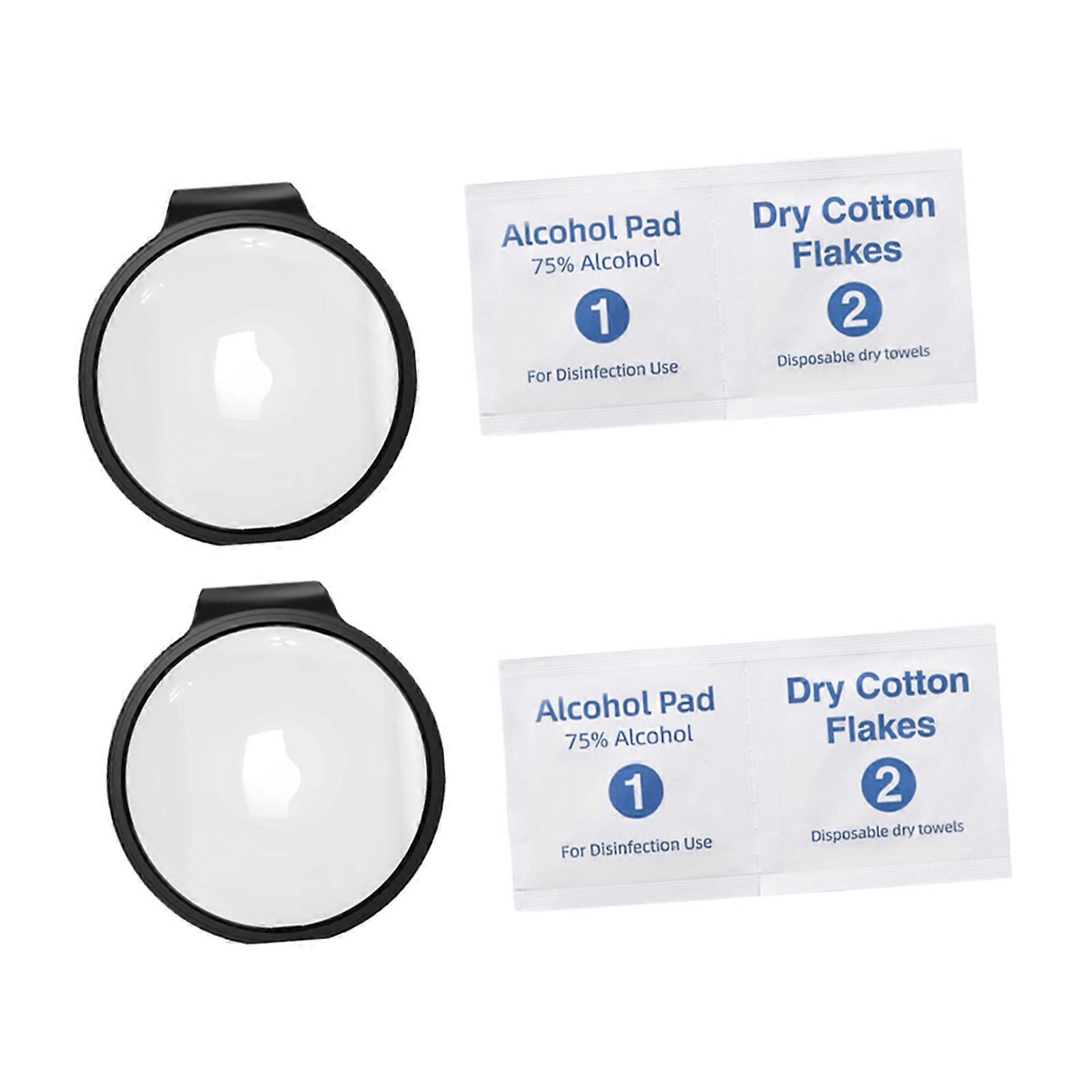 Easy Snap On Protective Glass Shield Scratch Resistant Case Sleeve For Panoramic Camera Lens Abrasion Resistant PC Frame Multicolor