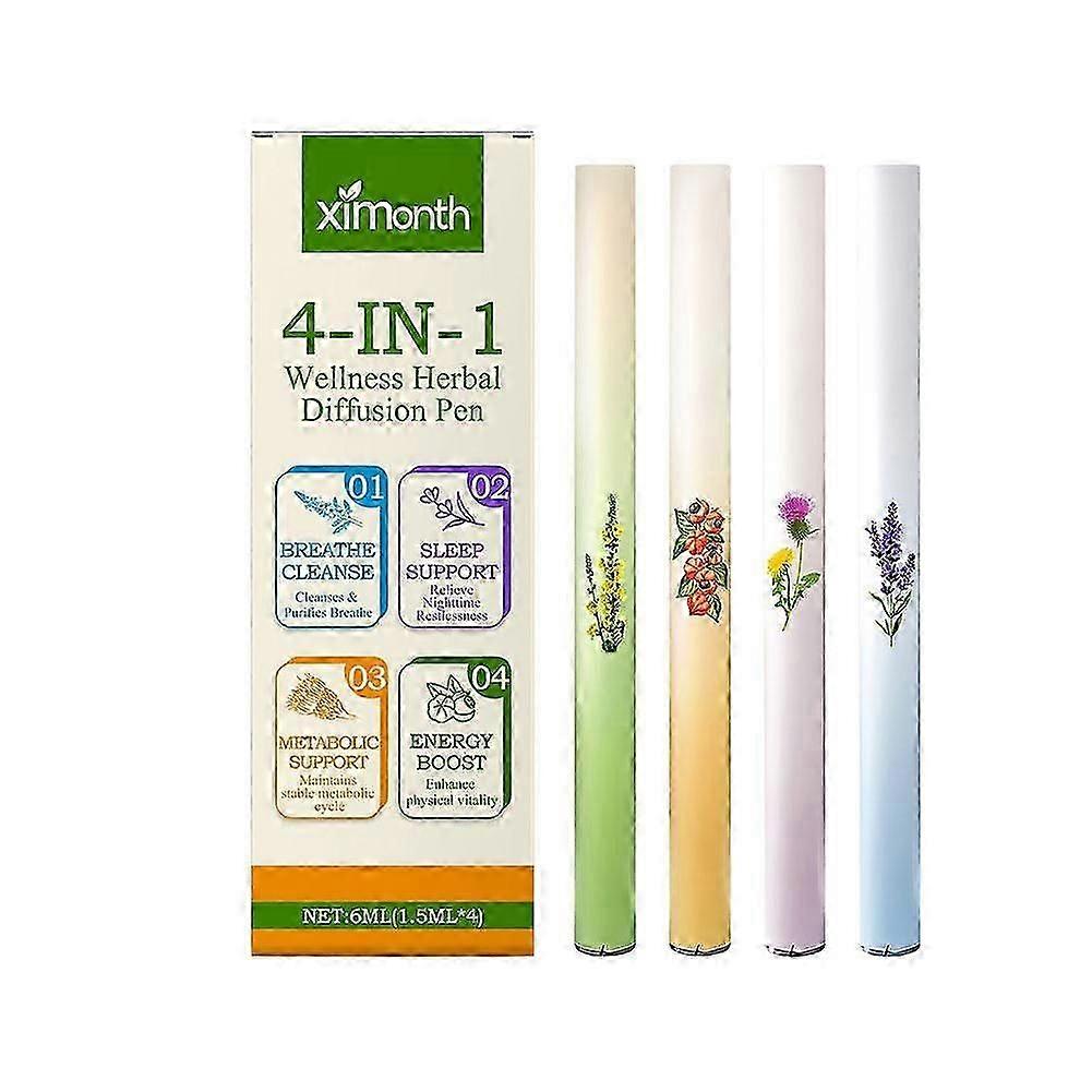 חטיף אנרגיה צמחי 4 ב-1 לניקוי ריאות עמוק ותמיכה בכבד, סיוע טבעי לבריאות הנשימה