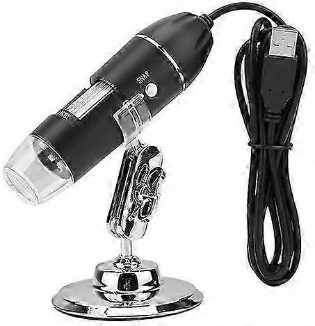 Digital Microscope Usb Approximation 1600 2mp 8 Led