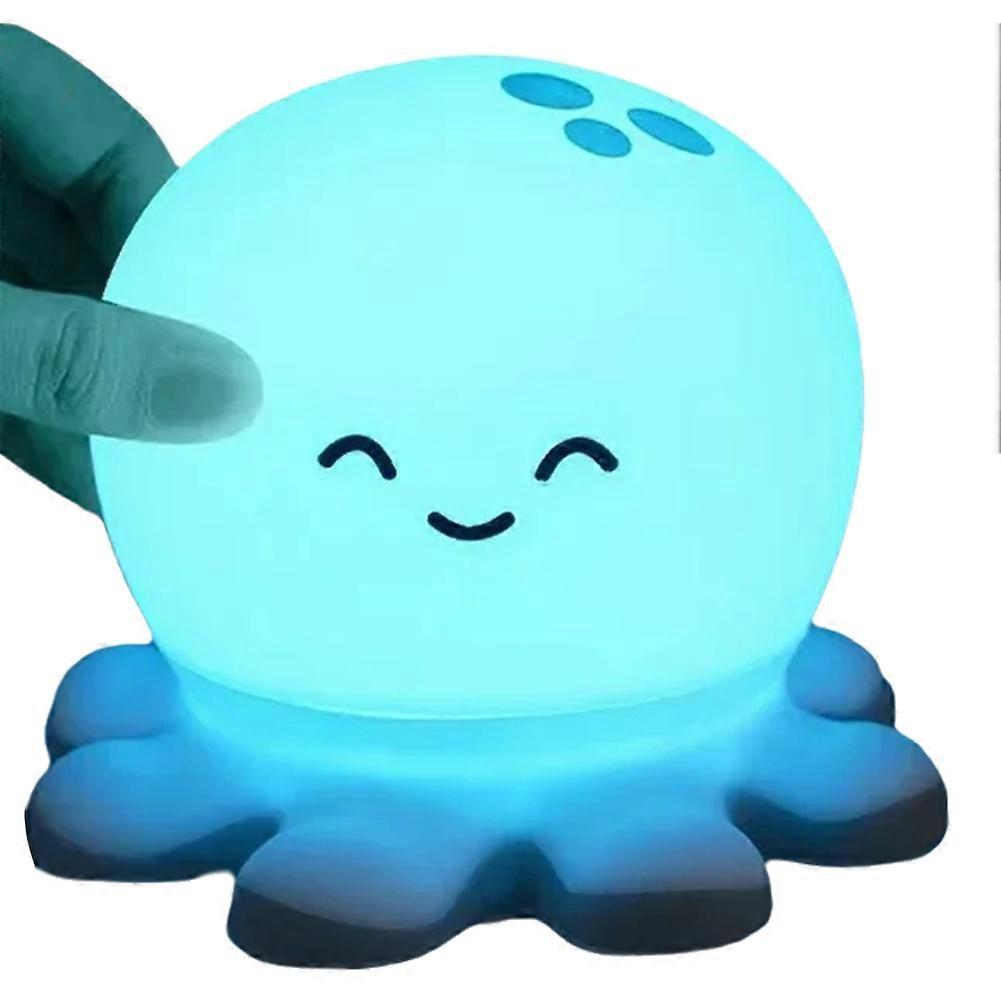 Night Light Cute Animals Silicone Lamp Octopus