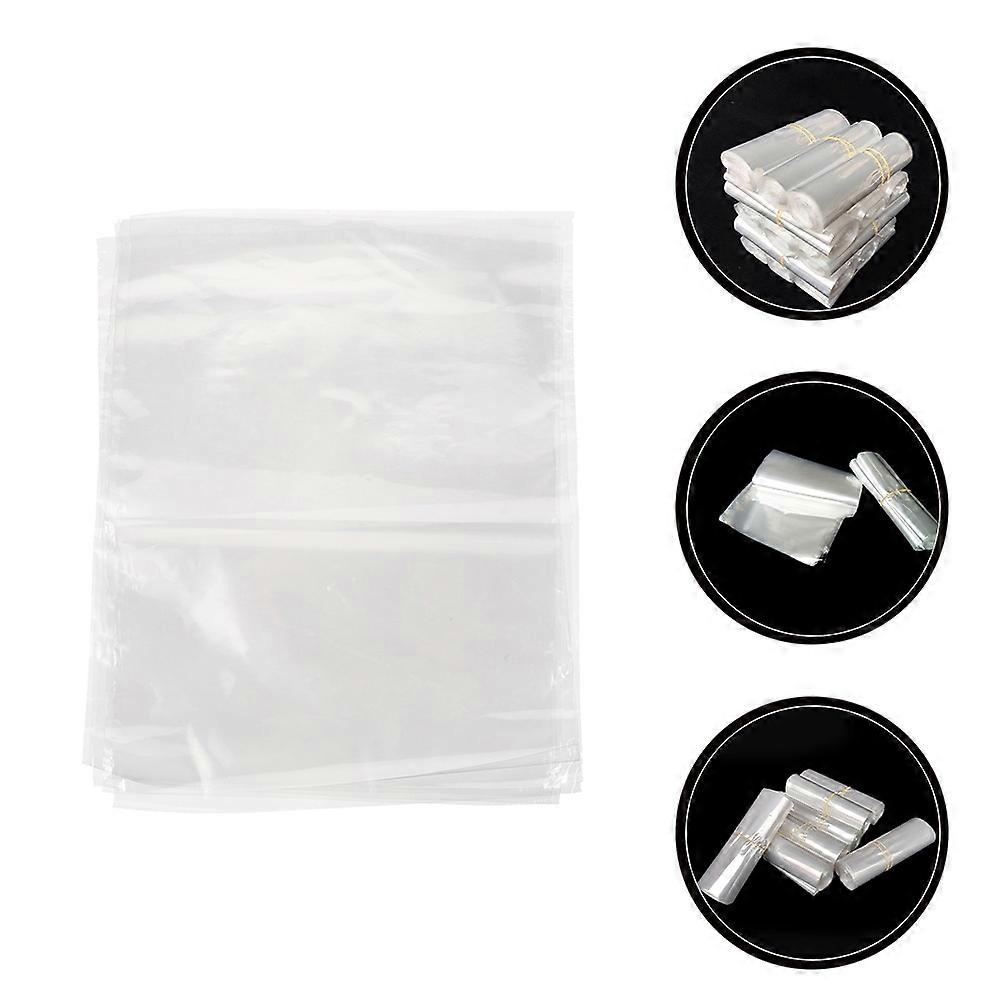 Heat Shrink Bag Pof Shrink Wrap Bags for Wrapping Use 200Pcs Clear
