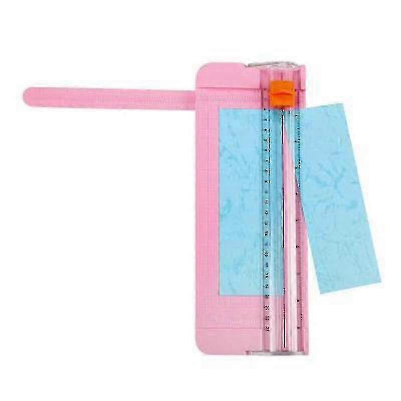 Precision Guillotine Paper Cutter for A3 & A4, Craft Trimmer with Sliding Blade, Cutting Mat & Ruler for Photos, Cards