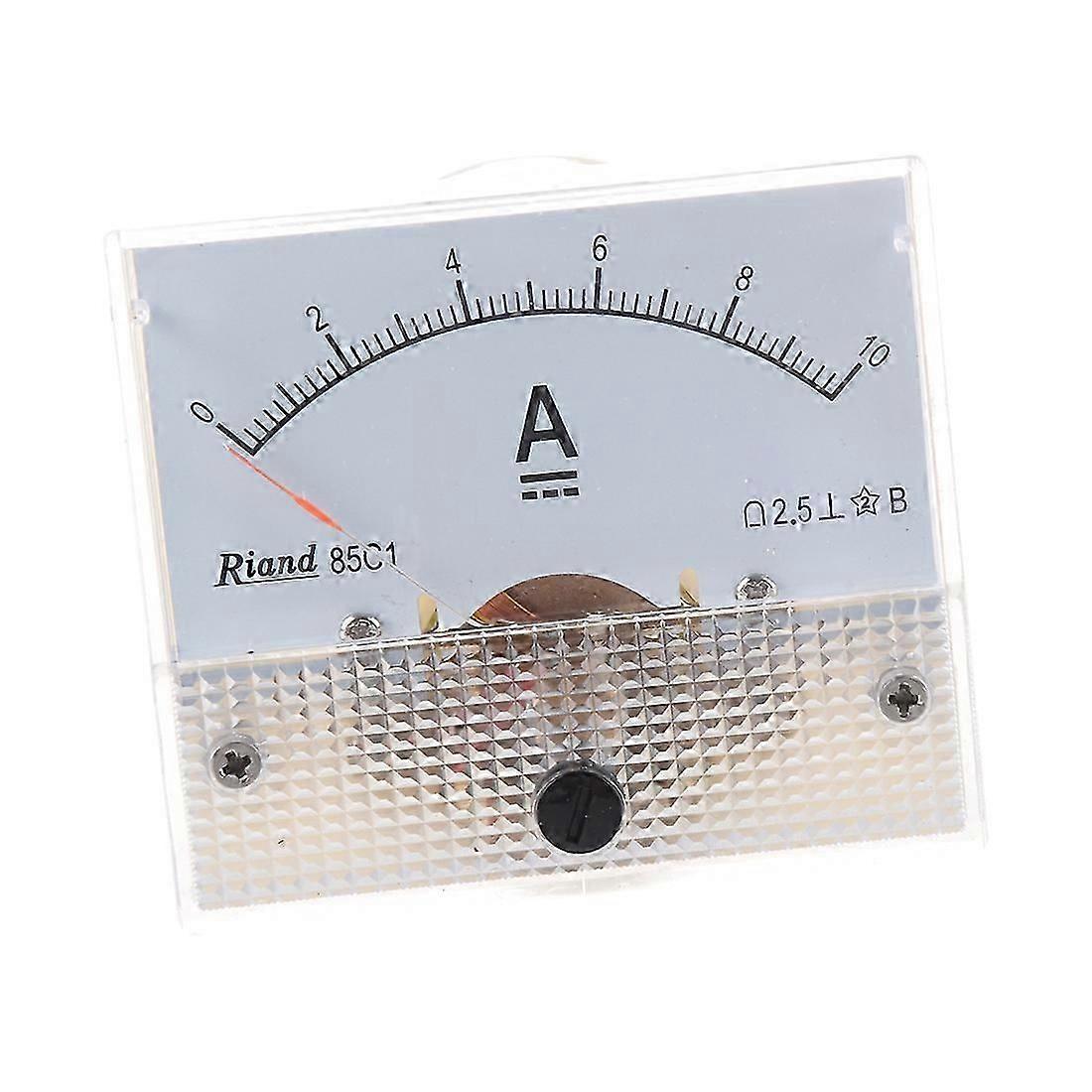 0-10A DC Analog Ammeter 85C1 Model for Power Distribution