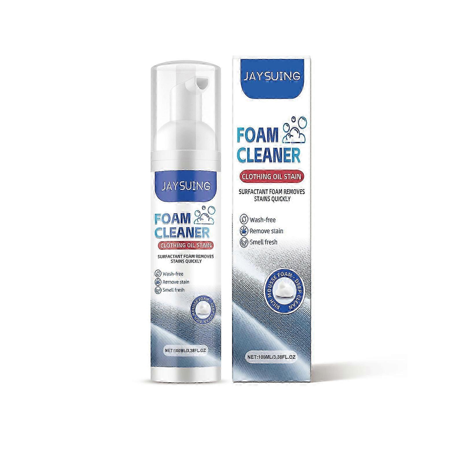 Effective Oil Stain Remover Foam  Gentle, Fragrant, 100ml