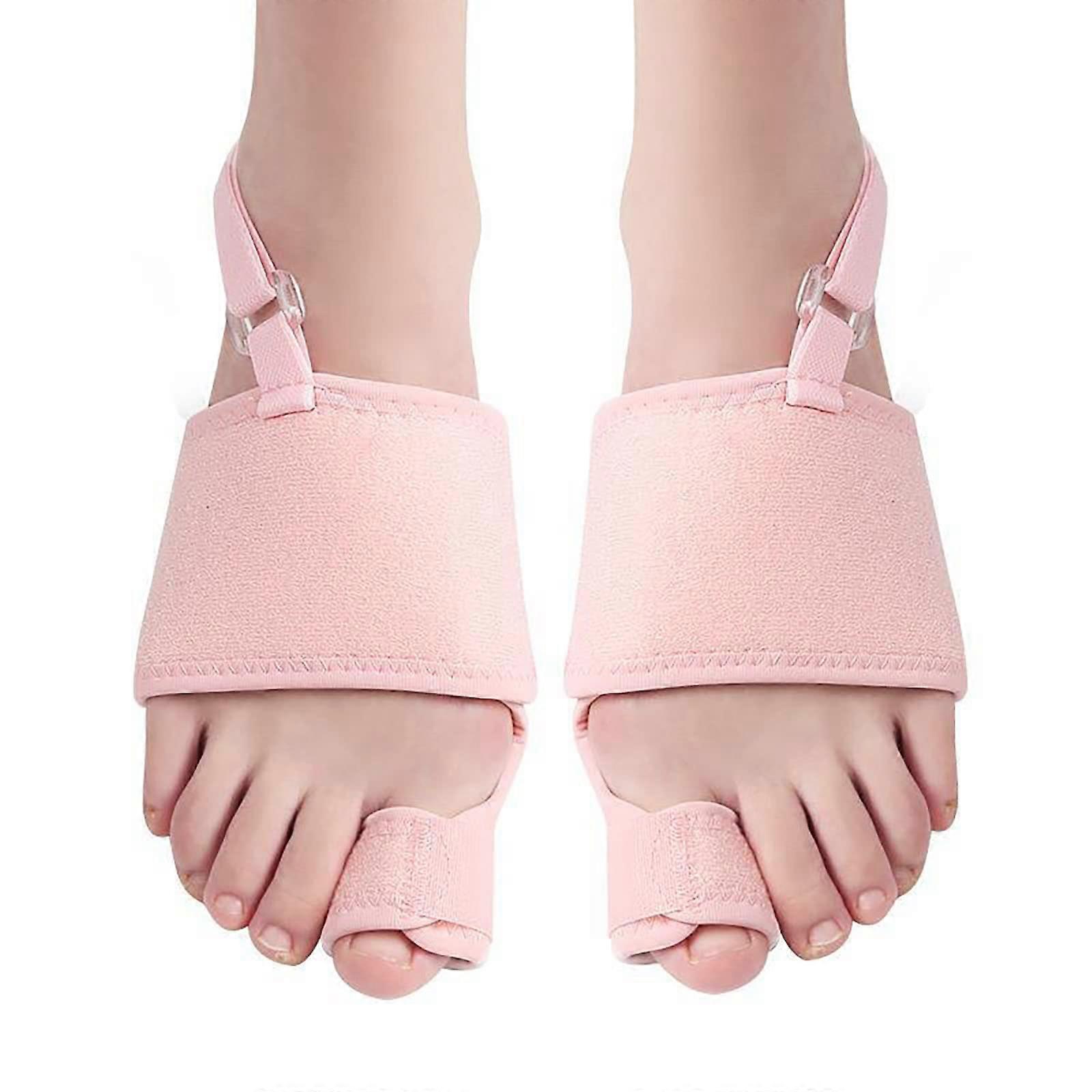 Bunion Corrector and Splint 4PCS for Big Toe Pain Relief, Hallux Valgus Support, Adjustable Fit