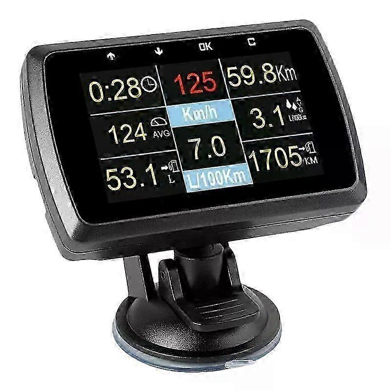 New A501c Multi Functional Smart Car Obd Hud Digital Meter Fault Code Alarm Display -up Display