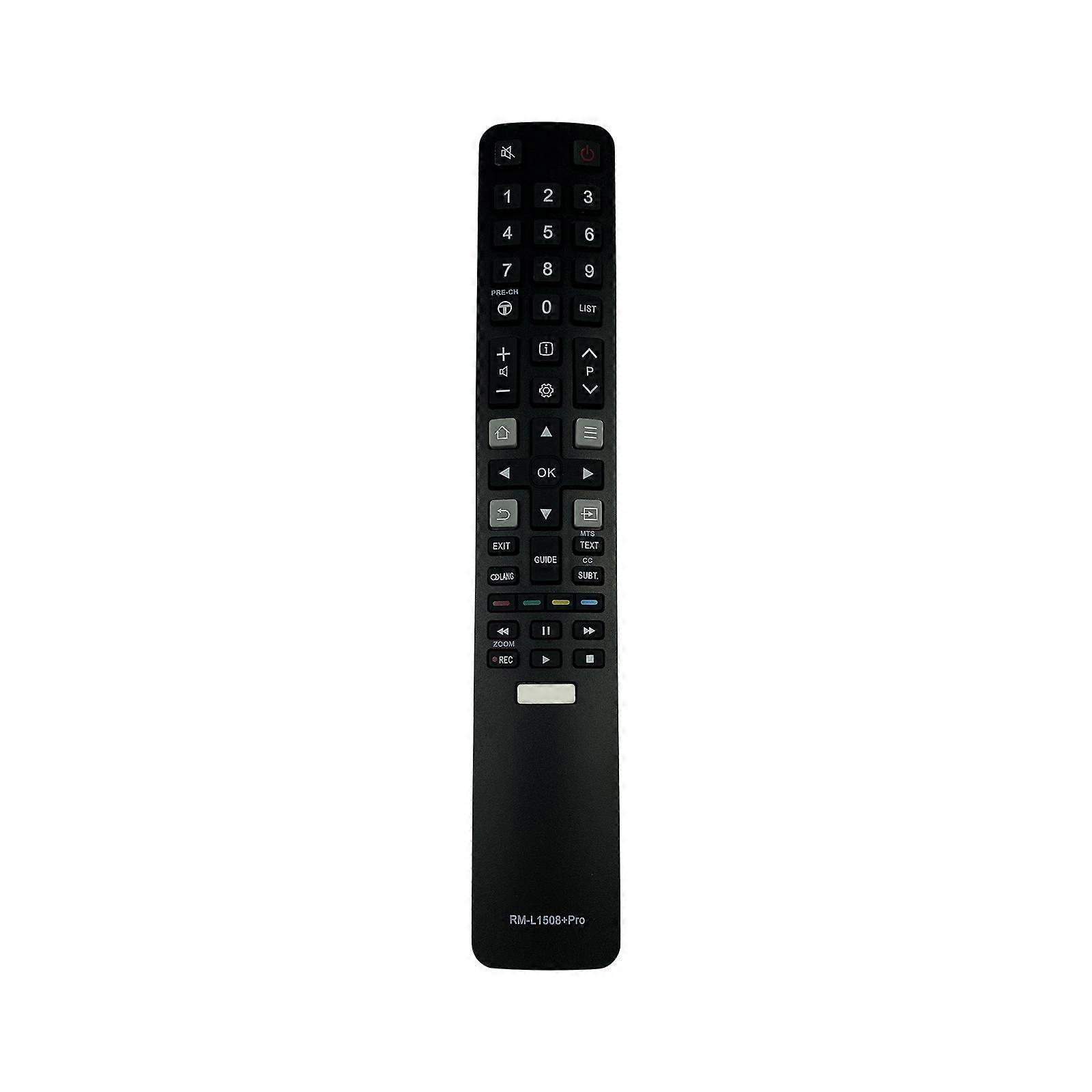 Replacement Universally Remote Ergonomic Comfortable Grip Intuitively Keypad Compatible for RML1508+Pro Controller Multicolor