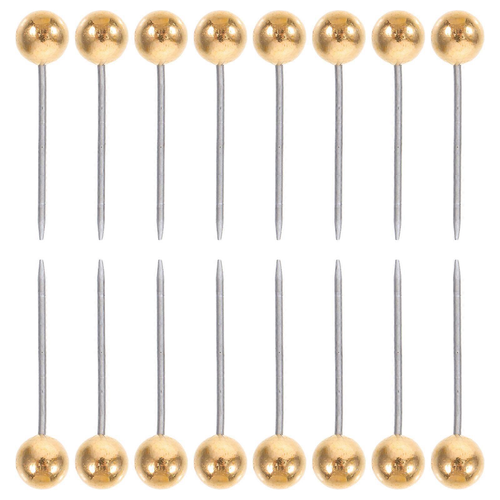 200Pcs Large Head Pins for Fixing Round Ball Push Pins Multi Color