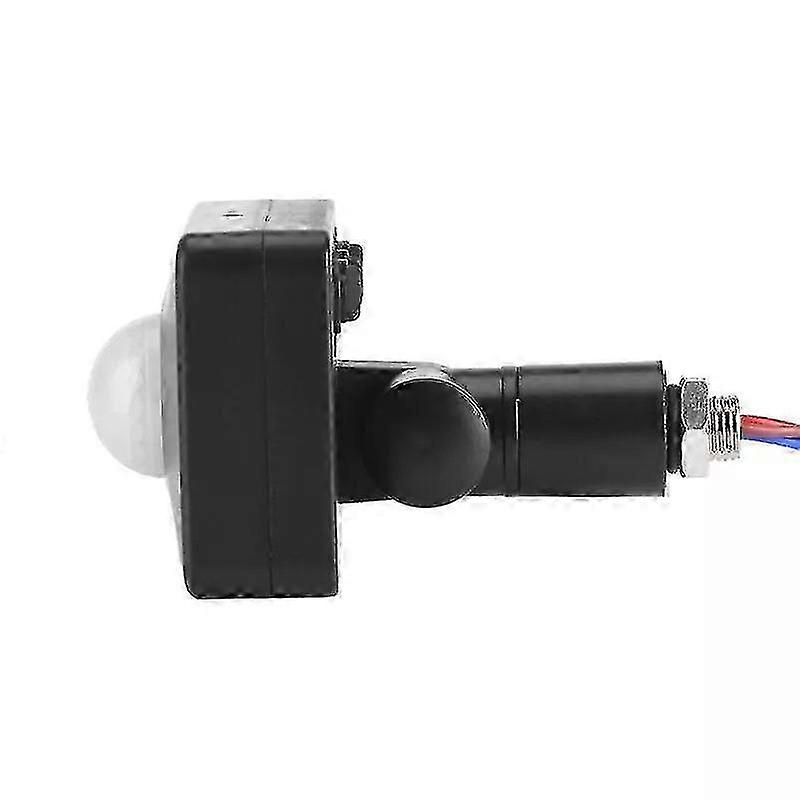 25-26 Black Mini Infrared Motion Sensor PIR for Security Light Detector Switch - FFY