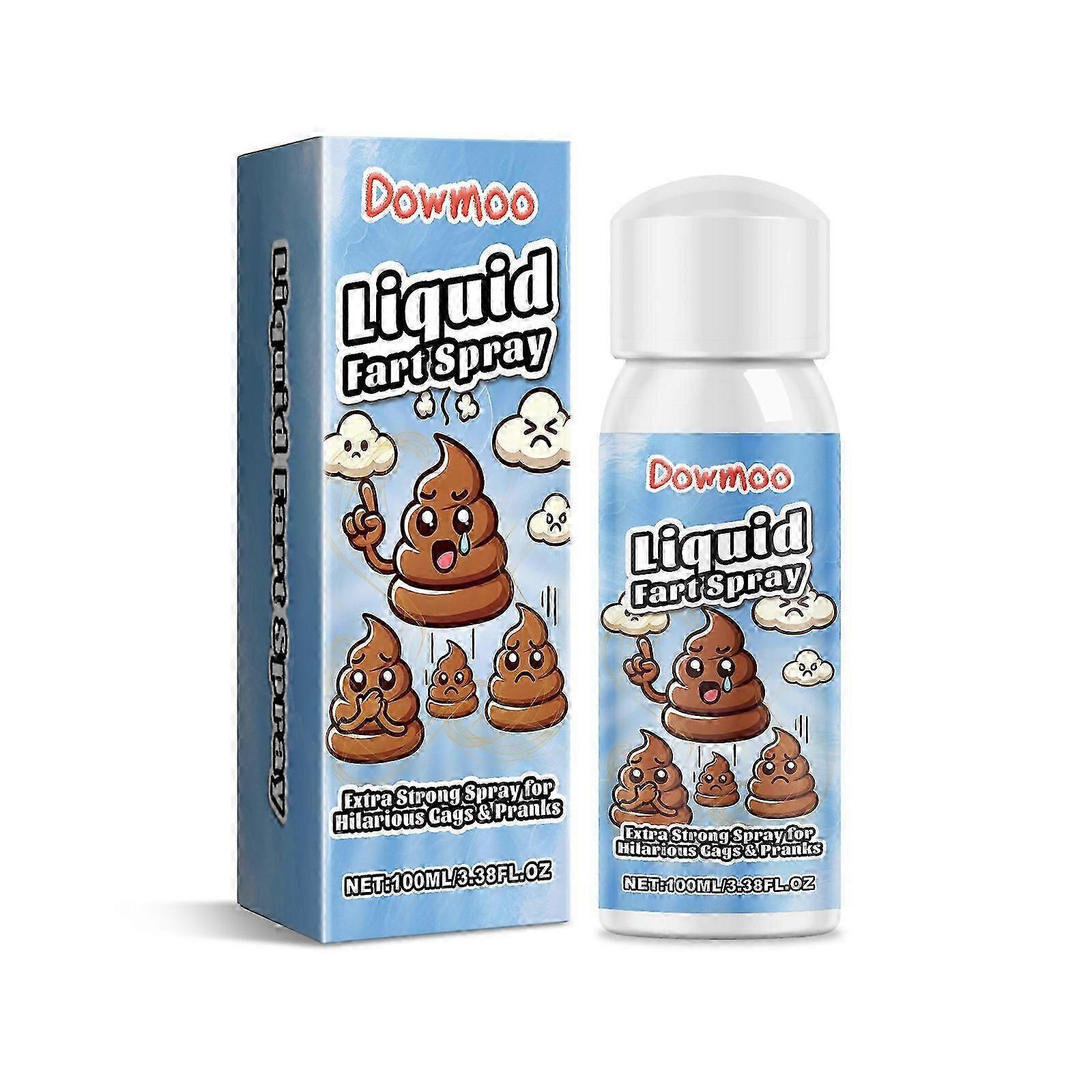 Hilarious Fart Spray - Realistic Mustard Scent Liquid for April Fools' Pranks, Parties & Office Fun - 100ml Safe & Easy to Use Gag Gift