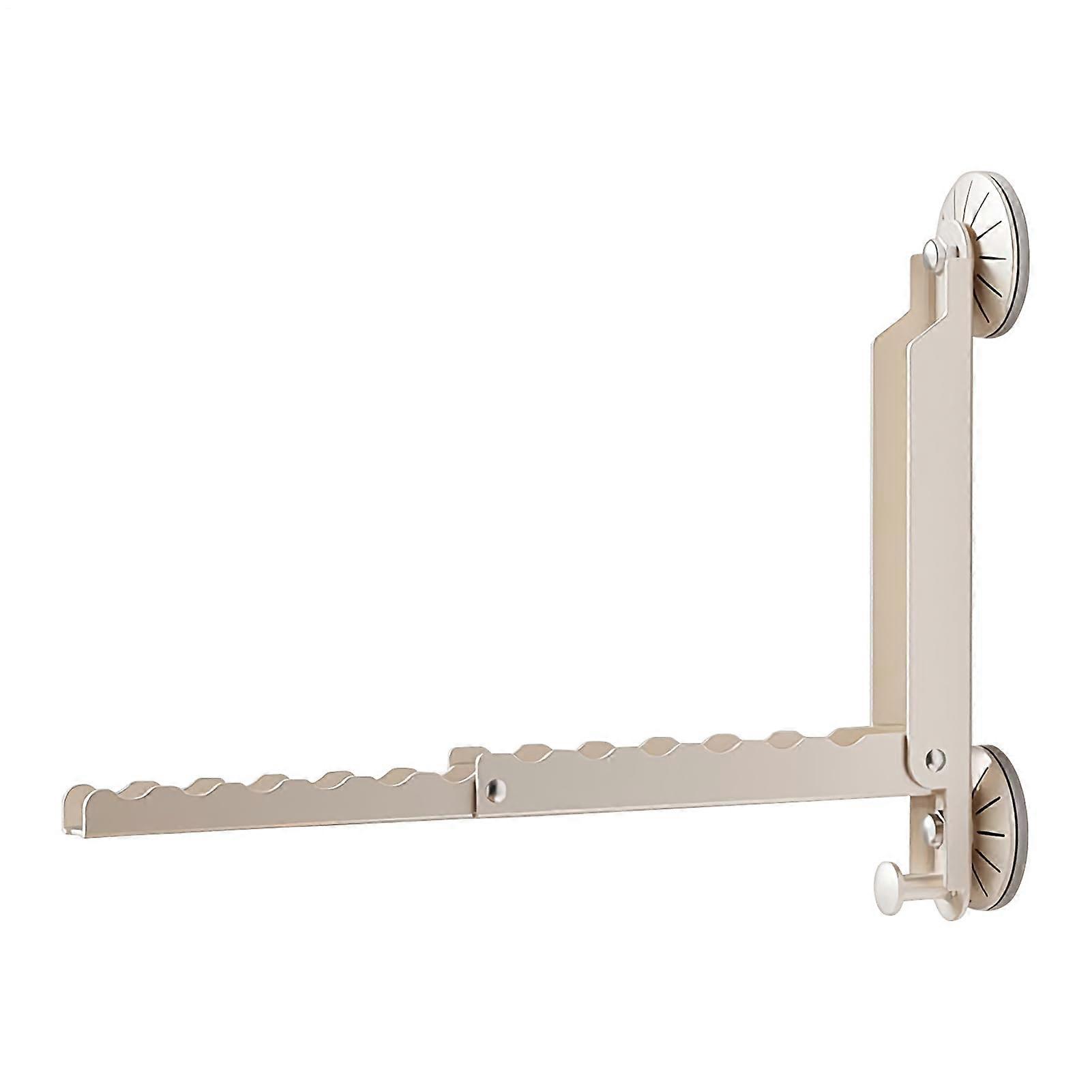 Wall Mounted Coat Hooks Black and White Foldable SpaceSaving Design for Entryway Bedroom Garage