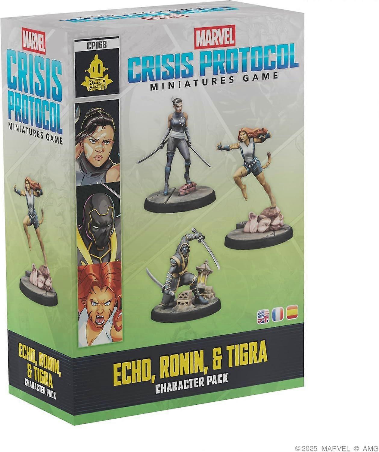 Marvel Crisis Protocol - Echo Ronin & Tigra Miniature Game