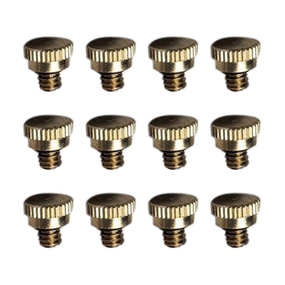 Brass Misting Nozzle Plug ,Thread Misting Nozzle Plug 12Pcs-kn