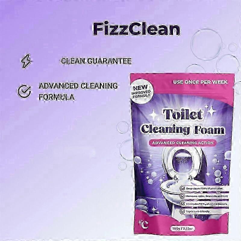 منظف رغوة المرحاض Fizzclean ، منظف رغوة Fizzclean من Insta-Action