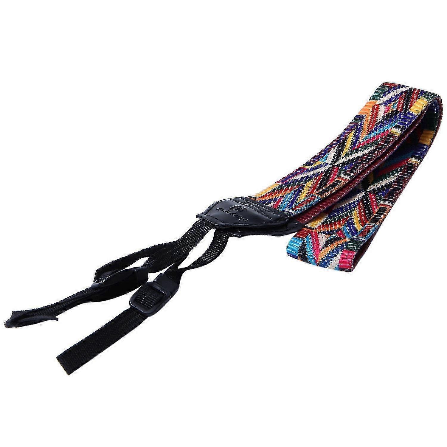 Retro Ethnic Style Shoulder Neck Strap Camera Strap Belt For , ,slr / Dslr Cameras(colorful)