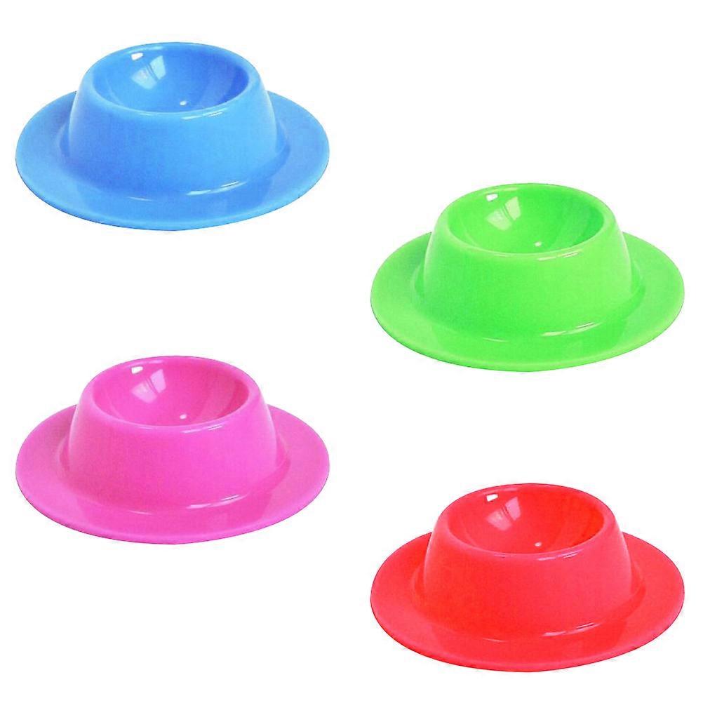 Stackable Eggs Stand Eco-Friendly Wine Cup Shaped Egg Storage For Households Restaurants 4Pcs