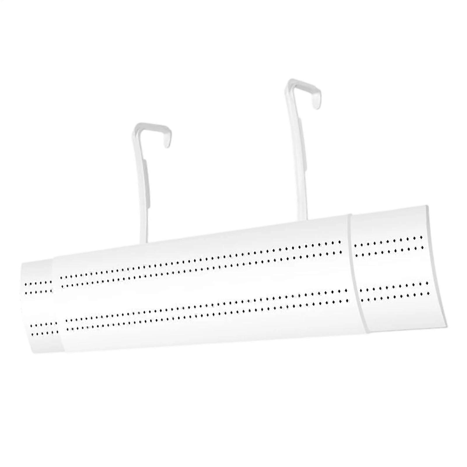 Adjustable Air Conditioner Deflector with 180° Airflow Control, NoDrill Wall Mounted Design